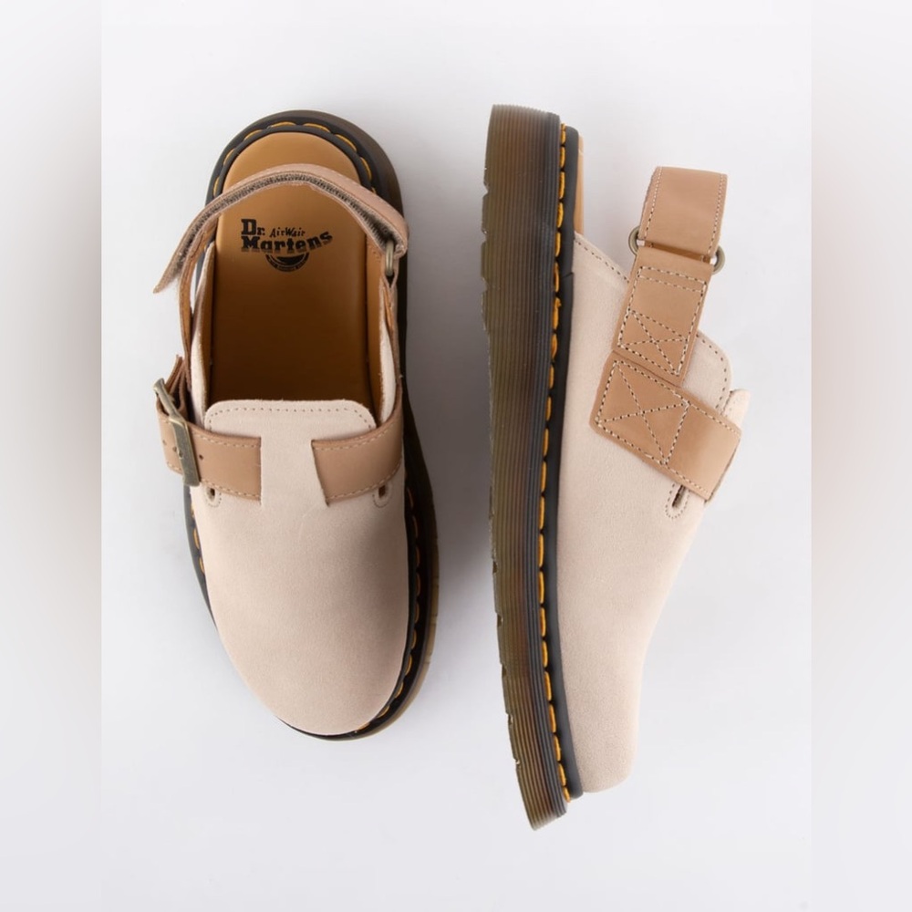 Dr. Martens Women's Cream Slingback Shoes